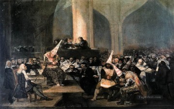 異端審問の場面 フランシスコ・デ・ゴヤ Oil Paintings